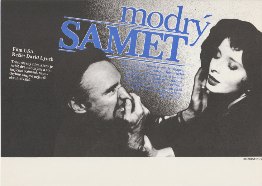 ブルーベルベット チェコミニポスター