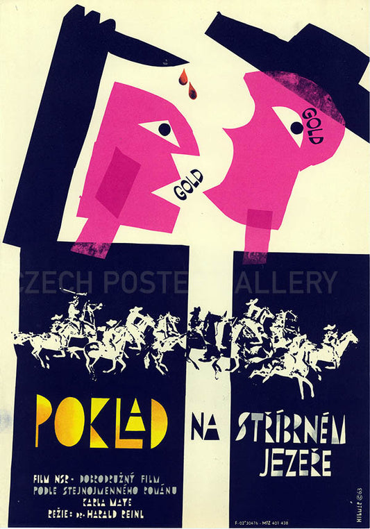 Treasure of Silver Lake (Der Schatz im Silbersee) Czech Poster