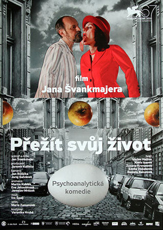 生き抜く人生 | チェコのポスター | ヤン・シュヴァンクマイエル