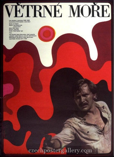 DER GROSSE WIND (Veterane mehr) Tschechisches Poster