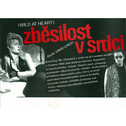 WILD AT HEART Czech Mini Poster