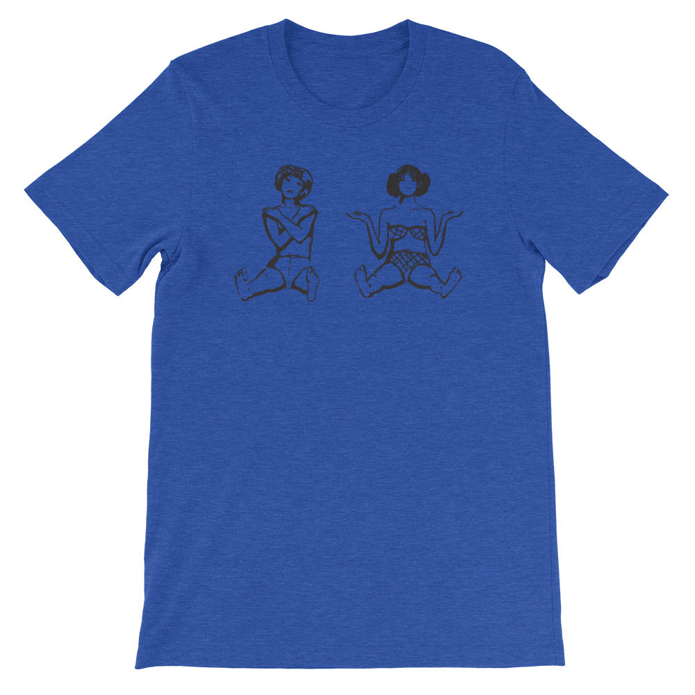 Daisies Marie & Marie Handmade Art Short-Sleeve Unisex T-Shirt - Czech Film Poster Gallery