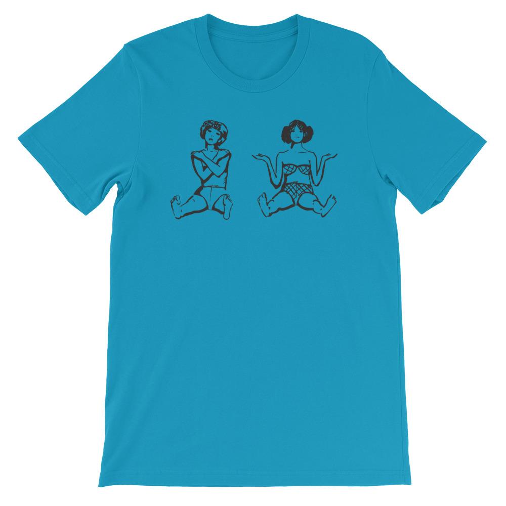 Daisies Marie & Marie Handmade Art Short-Sleeve Unisex T-Shirt - Czech Film Poster Gallery