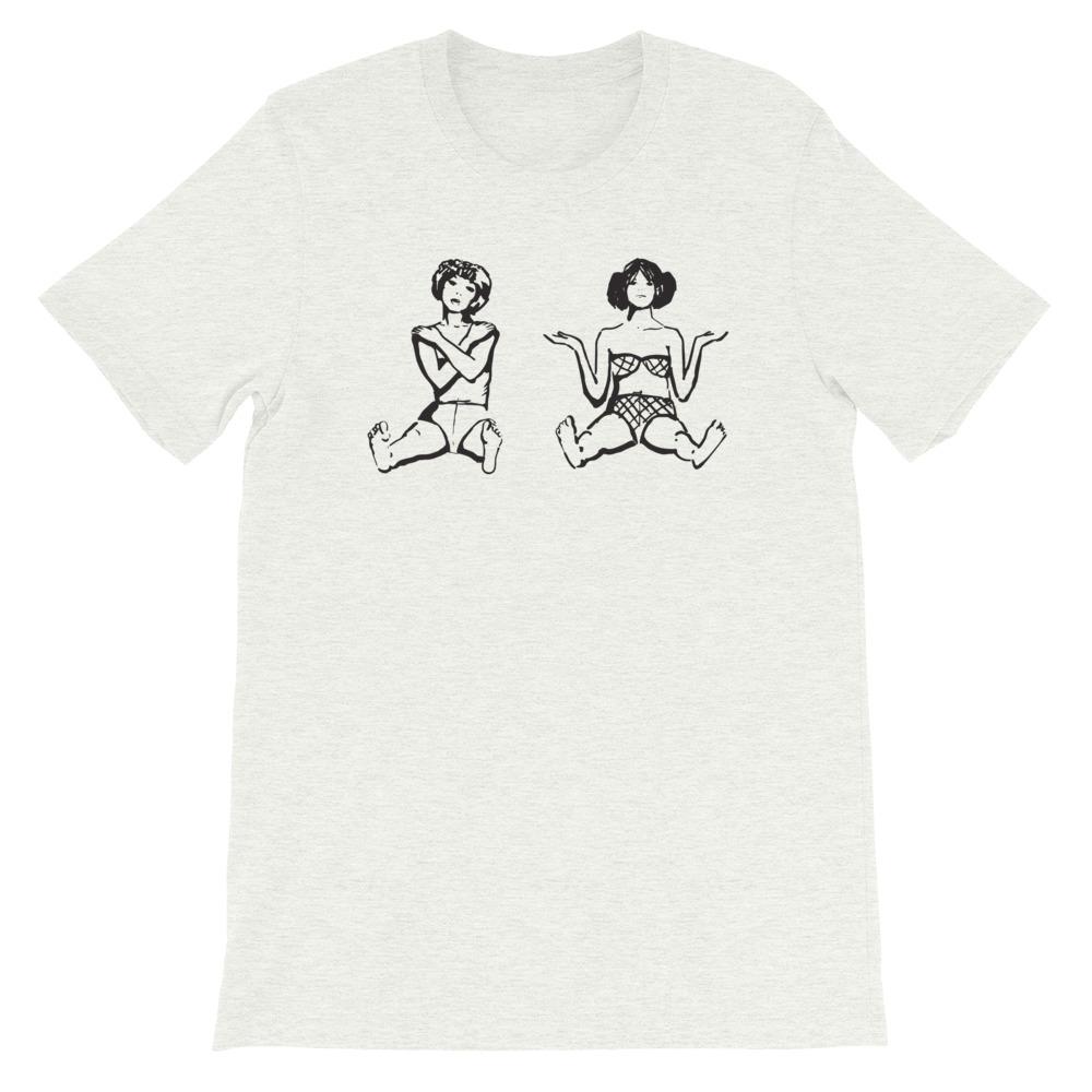 Daisies Marie & Marie Handmade Art Short-Sleeve Unisex T-Shirt - Czech Film Poster Gallery
