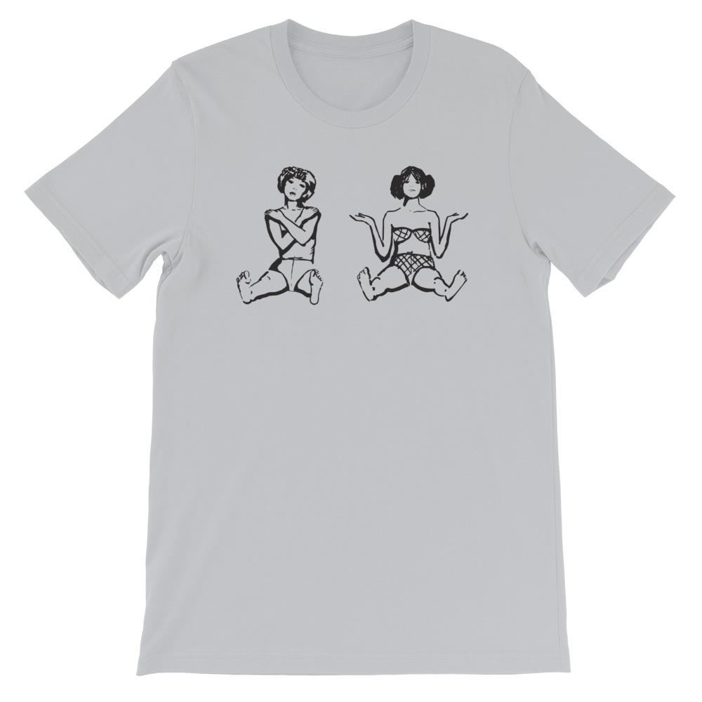 Daisies Marie & Marie Handmade Art Short-Sleeve Unisex T-Shirt - Czech Film Poster Gallery