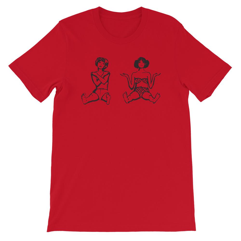 Daisies Marie & Marie Handmade Art Short-Sleeve Unisex T-Shirt - Czech Film Poster Gallery