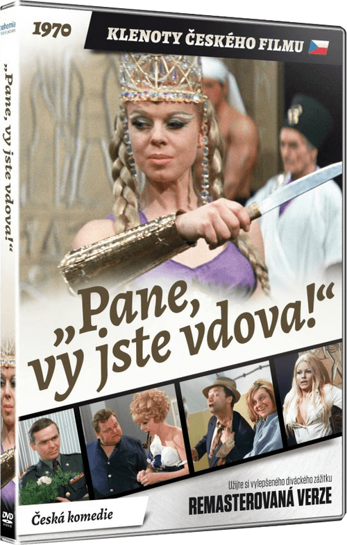 You Are a Widow, Sir | Pane, vy jste vdova! | Czech Comedy DVD Remastered