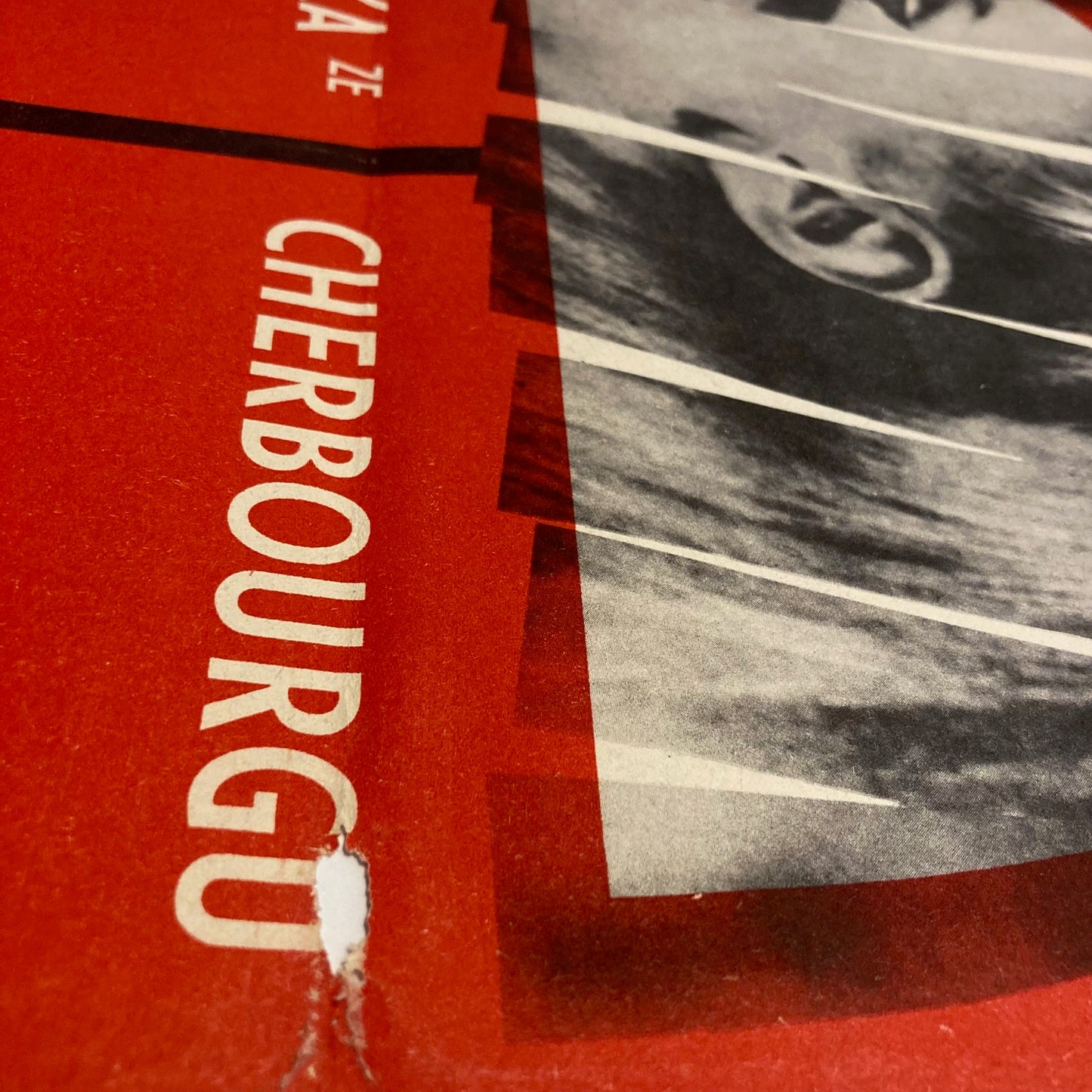 THE UMBRELLAS OF CHERBOURG Ultra Rare Czech Poster