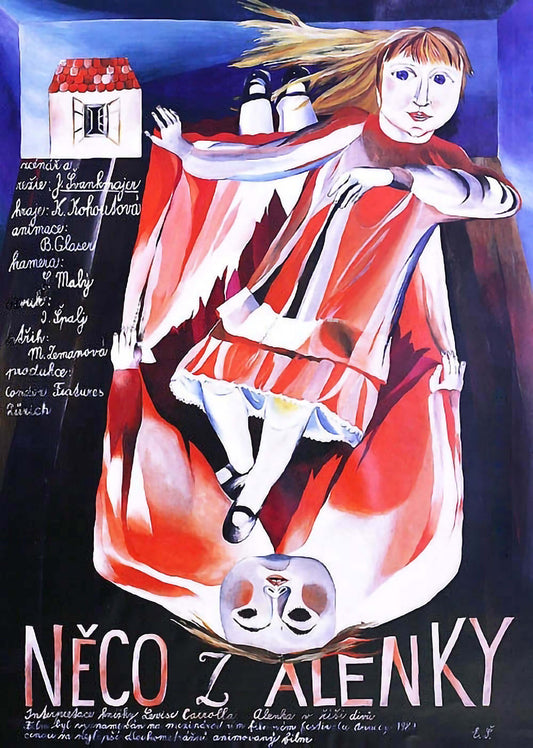 ALICE Svankmajer Czech Poster - Czech Film Poster Gallery