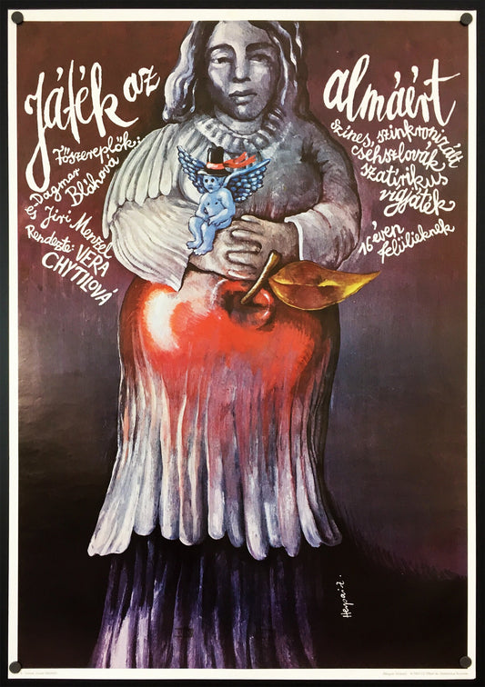 Apple Game (Hra O Jablko) Hungarian Film Poster