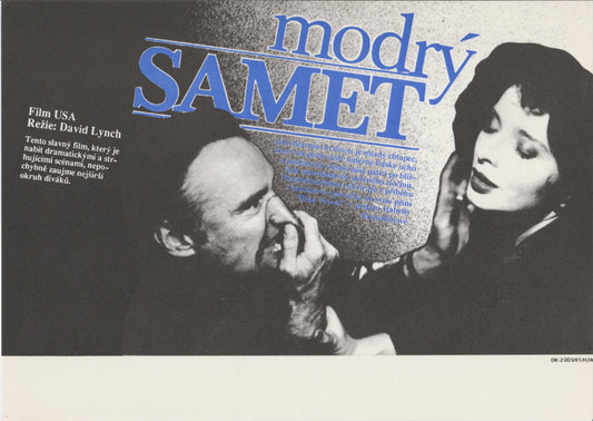 ブルーベルベット チェコミニポスター