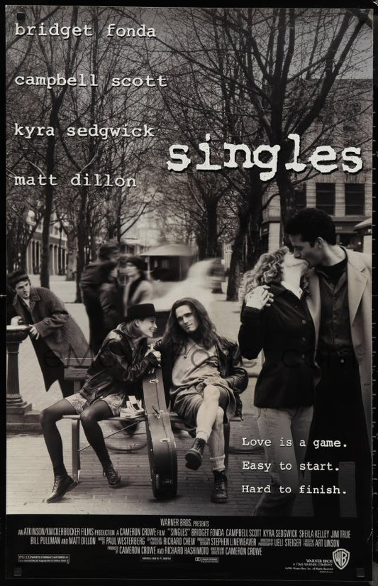 SINGLES Original American 1SH Commercial Poster