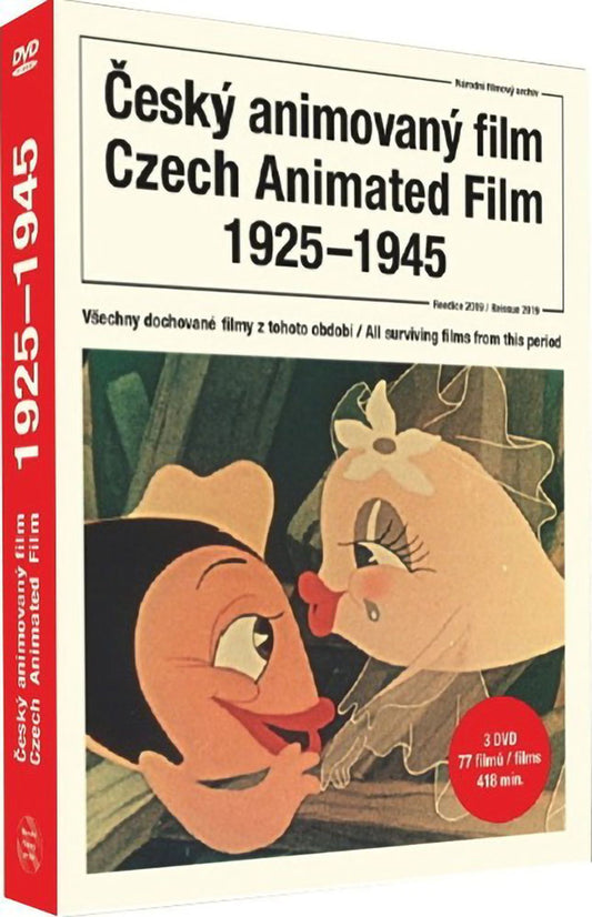 Czech animated film 1925-1945 Set 3 x DVD | Jiri Brdecka, Karel Zeman | EN subs