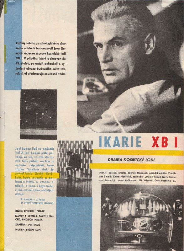 FILMOVÉ NOVINKY (映画ニュース) 1963 イカリエ XB-1 を特集したチェコの雑誌