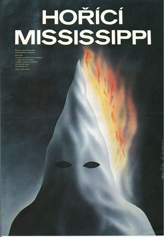 BURNING MISSISSIPPI | Czech Movie Poster