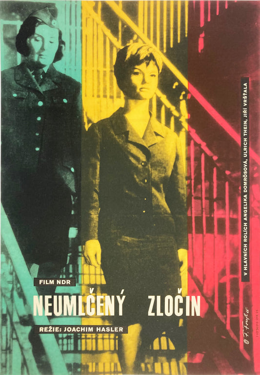 Chronik eines Mordes (The Story Of A Murder) Czech poster for German Movie