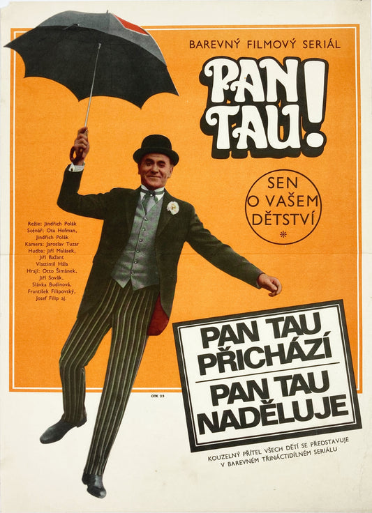 Pan Tau přichází / Pan Tau naděluje チェコ ポスター