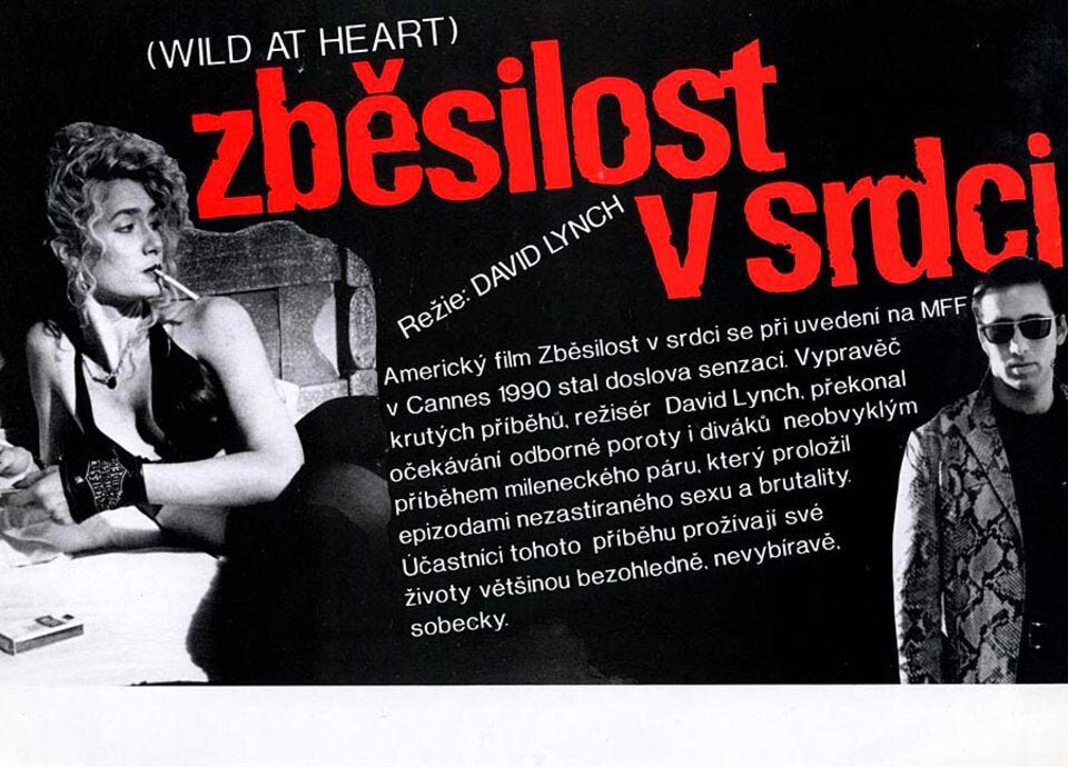 WILD AT HEART Czech Mini Poster