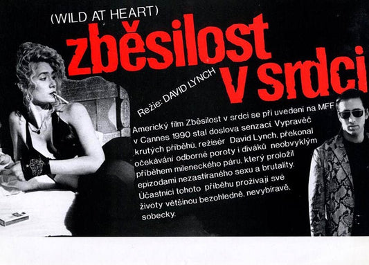 WILD AT HEART Czech Mini Poster