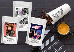 3x Coffee For Movie Lovers - Gift Box