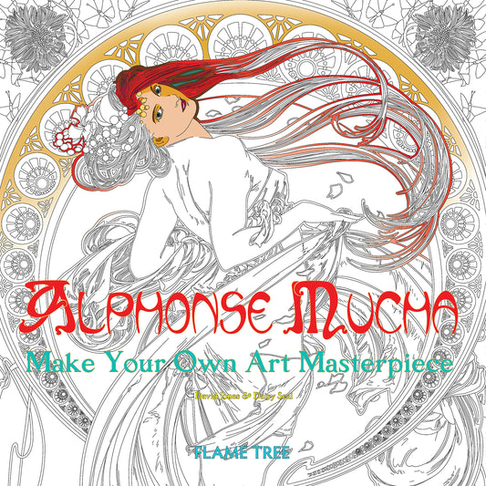 Alphonse Mucha (Art Colouring Book) : Make Your Own Art Masterpiece Book - Czech Poster Gallery - Alfons Mucha