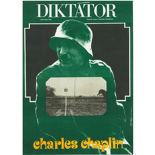 THE GREAT DICTATOR Czech Poster