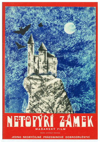 BAT CASTLE Czech Poster For Hungarian Film - Czech Film Poster Gallery
