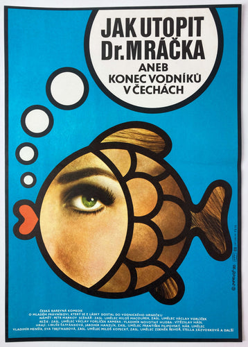 Image of a fish with a woman eye