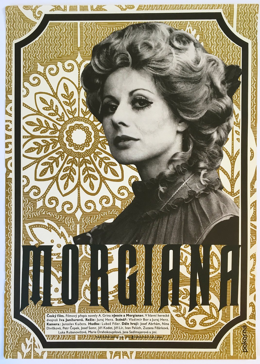 MORGIANA Czech Poster Juraj Herz