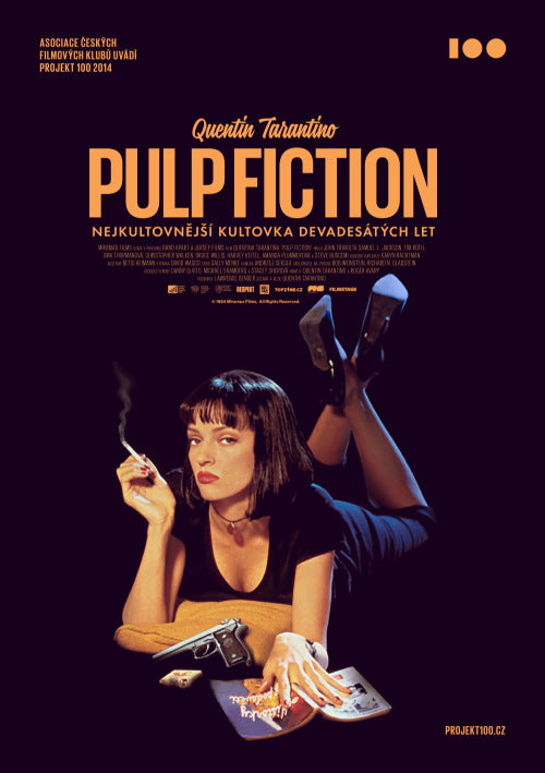 PULP FICTION | Original Czech Poster | Project 100