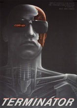 Load image into Gallery viewer, THE TERMINATOR | Czech Movie Poster - Czech Film Poster Gallery
